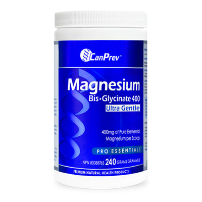CanPrev Magnesium Bis-Glycinate 400 Ultra Gentle Powder 240 g