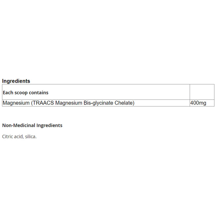 CanPrev Magnesium BisÂ·Glycinate 400 Ultra Gentle - Powder 240 g