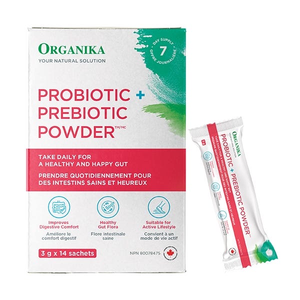 Organika Probiotic + Prebiotic Powder 3gx14 Sachets