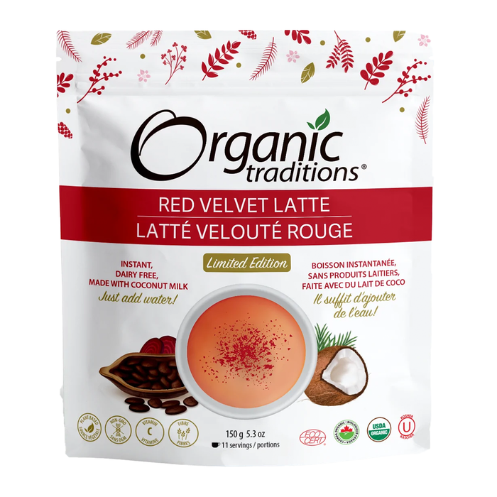 Organic Traditions Red Velvet Latte Limited Edition 150g