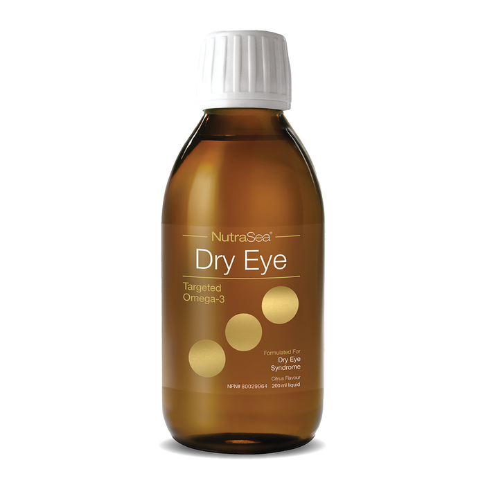 NutraSea Dry Eye Targeted Omega-3 Citrus 200mL