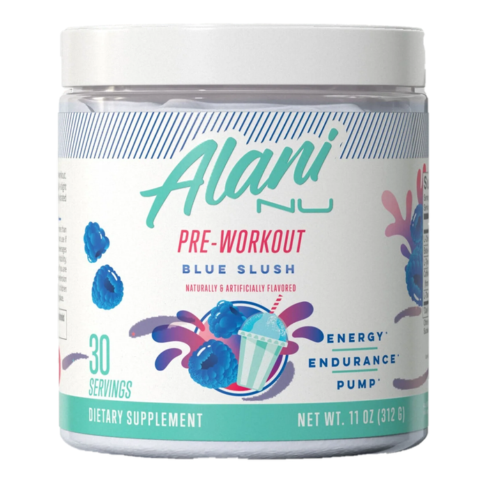 Alani Nu Pre-Workout Blue Slush 312g