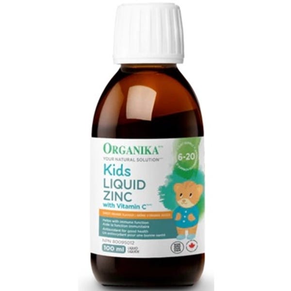 Organika Kids Liquid Zinc with Vitamin C 100mL