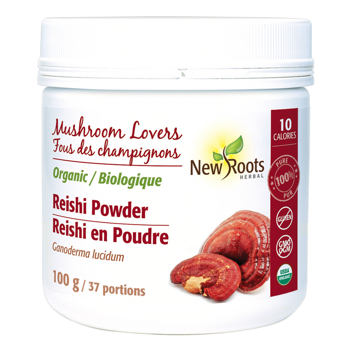 New Roots Organic Reishi Powder 100g