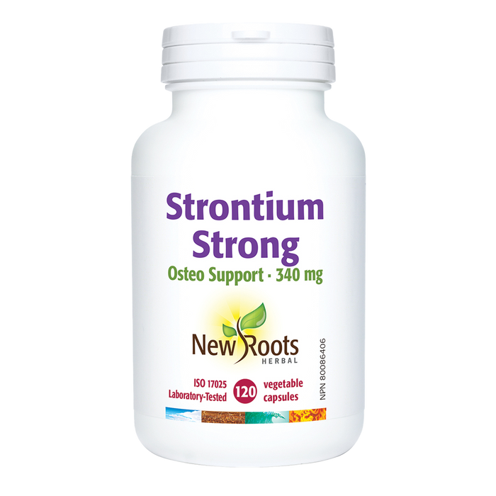 New Roots Strontium Strong 340mg 120 Veggie Caps