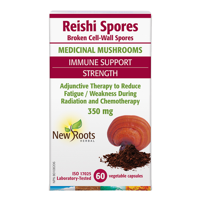 New Roots Reishi Spores 60 Veggie Caps