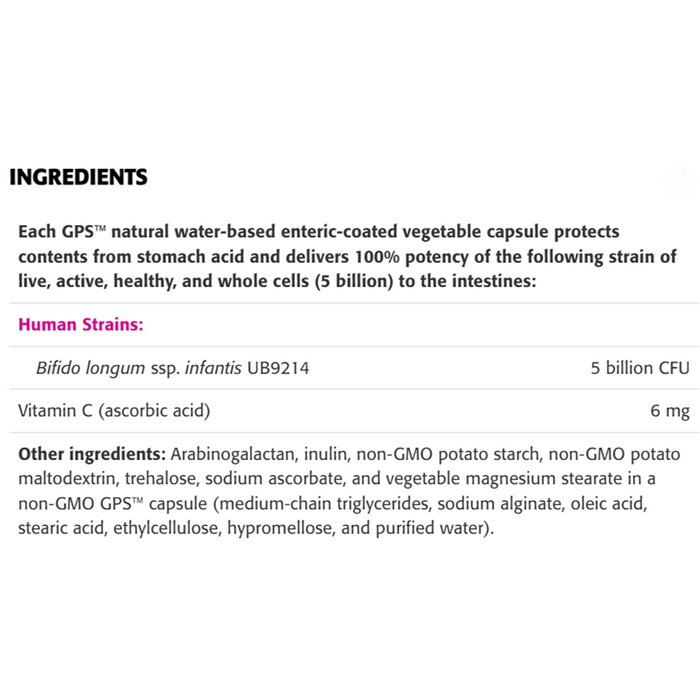 New Roots Bifido Infantis 5 billion+ 30 Veggie Caps