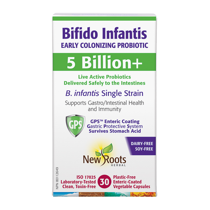 New Roots Bifido Infantis 5 billion+ 30 Veggie Caps