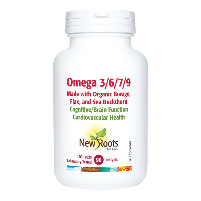 New Roots Omega 3/6/7/9 90 Softgels