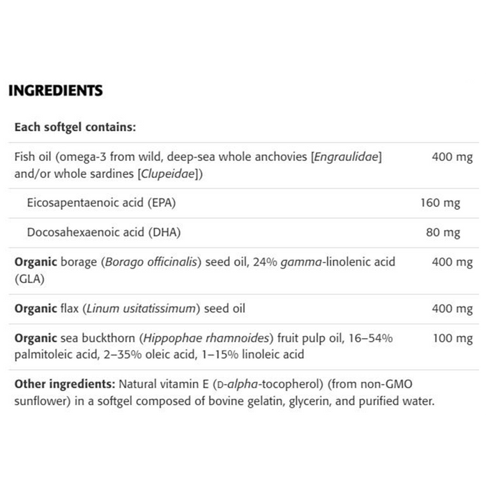 New Roots Omega 3/6/7/9 90 Softgels