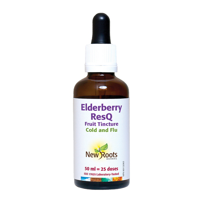 New Roots Elderberry ResQ Fruit Tincture 50mL