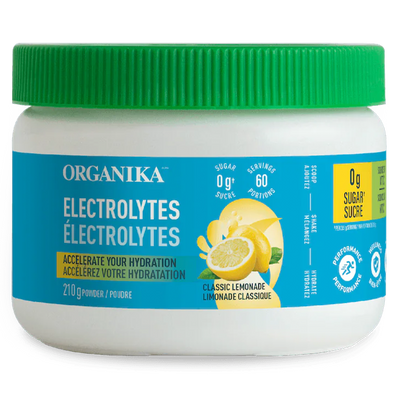 Organika Electrolytes Classic Lemonade 210g