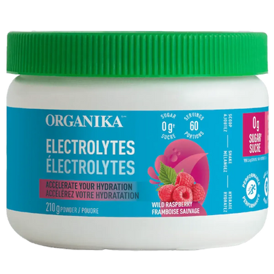 Organika Electrolytes Wild Raspberry 210g