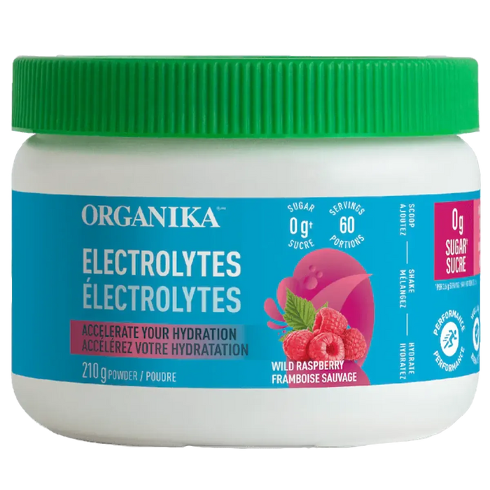 Organika Electrolytes Wild Raspberry 210g