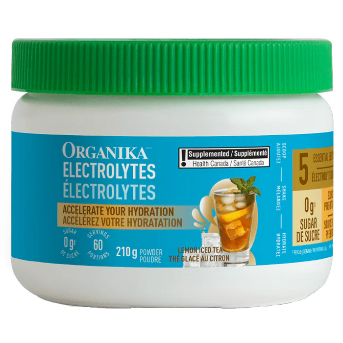 Organika Electrolytes Lemon Iced Tea 210g