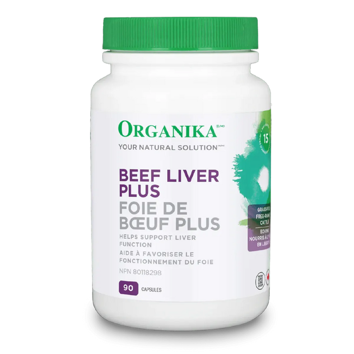 Organika Beef Liver Plus 90 Capsules