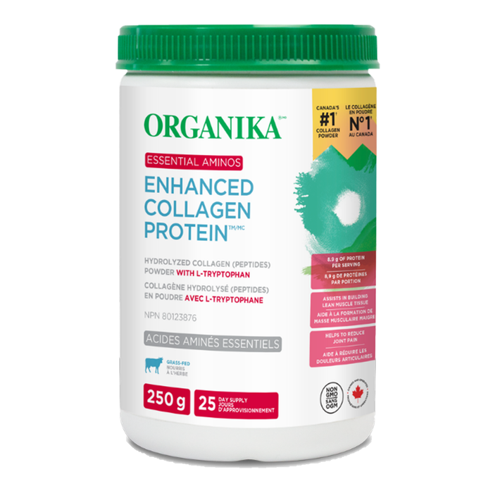 Organika Essential Aminos Enhanced Collagen Protein 250g