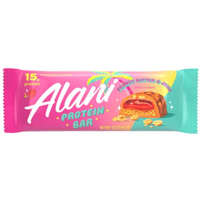 Alani Nu Protein Bar Peanut Butter & Jelly 52g