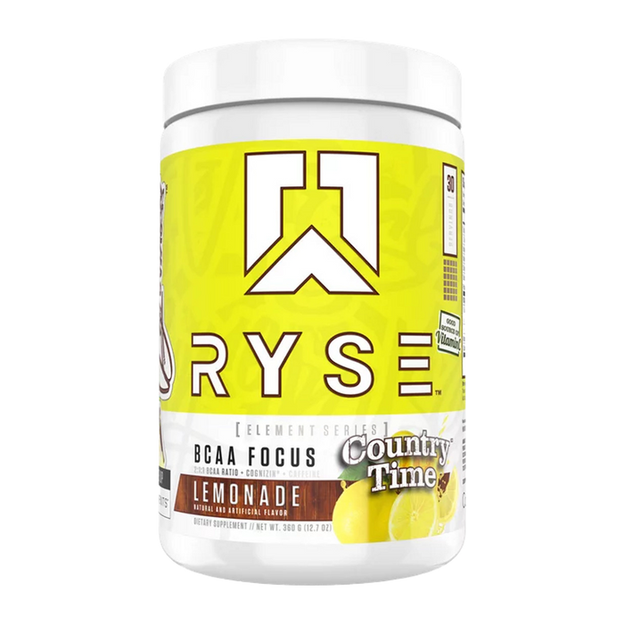 RYSE BCAA Focus Country Time Lemonade 30 Servings