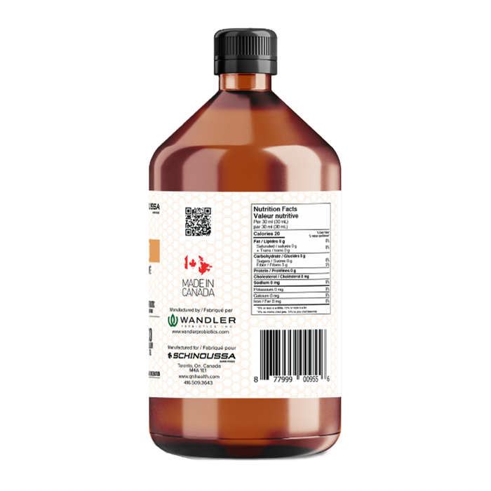 Schinoussa Live Probiotics Elixir Mango Honey 480mL