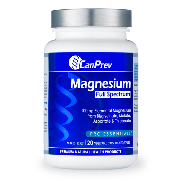 CanPrev Magnesium Full Spectrum 120 v-caps