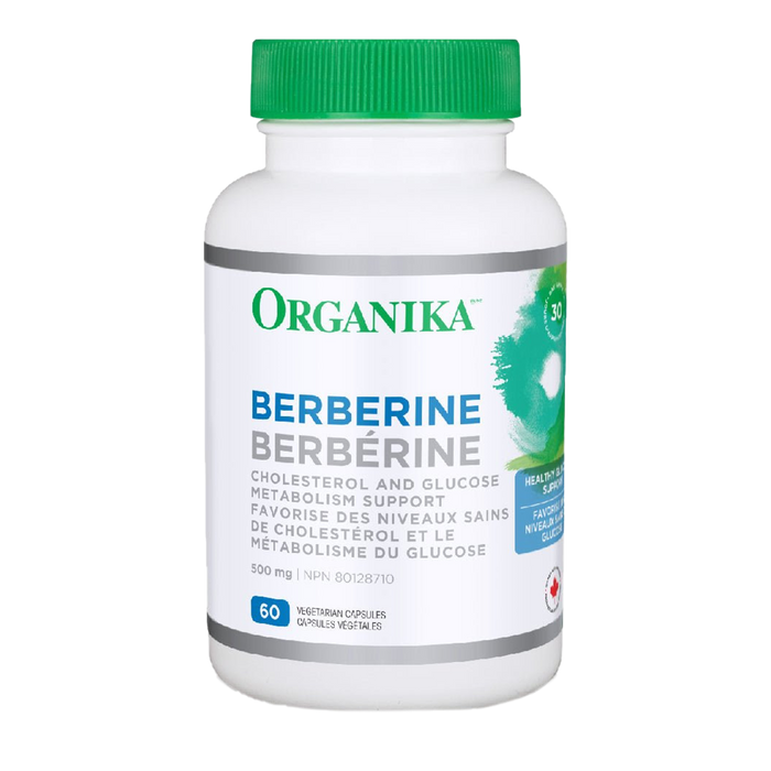 Organika Berberine 500mg 60 Veggie Caps