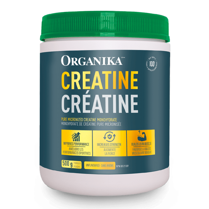 Organika Creatine Unflavoured 500g