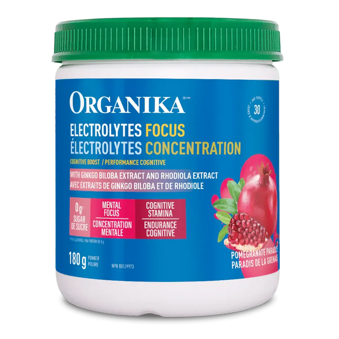 Organika Electrolytes Focus Pomegranate Paradise 180g