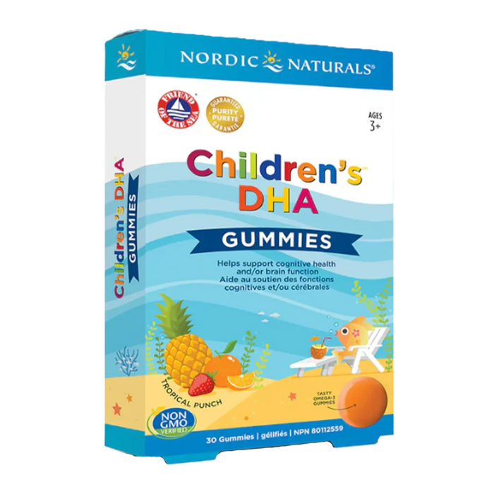 Nordic Naturals Children's DHA Gummies Tropical Punch 30 Gummies