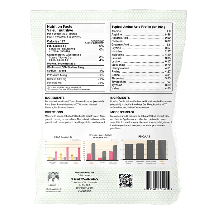 Schinoussa Phyzik Yestein Protein Fermented Yeast Chocolate Fudge 500g