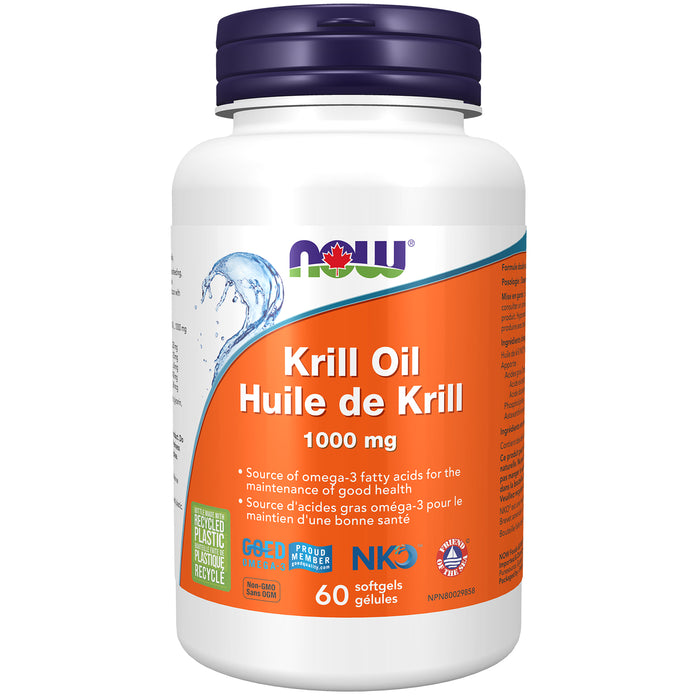 NOW Neptune Krill Oil 1000mg 60 Softgels