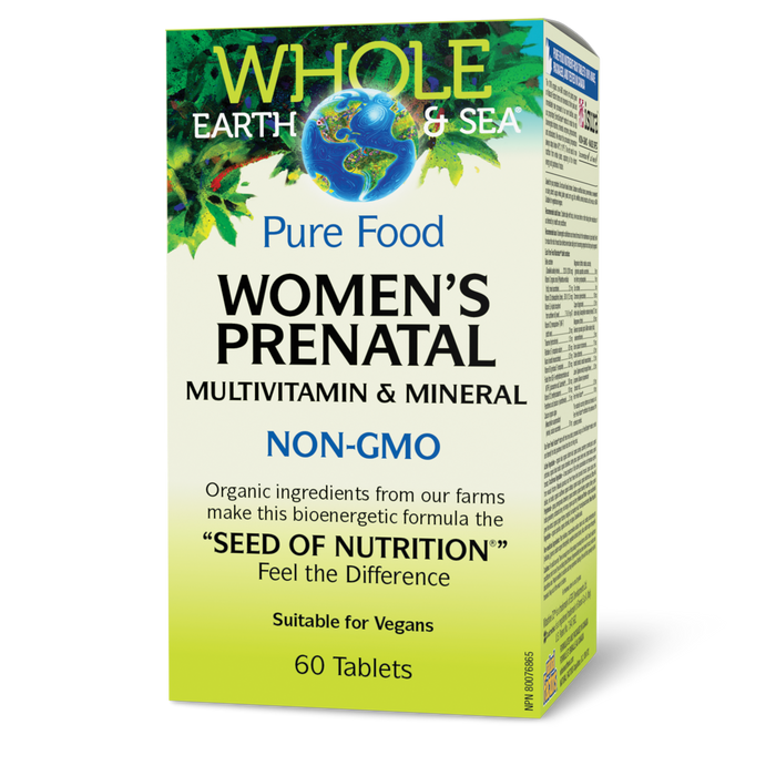 Whole Earth & Sea® Women’s Prenatal Multivitamin & Mineral  60 Tablets