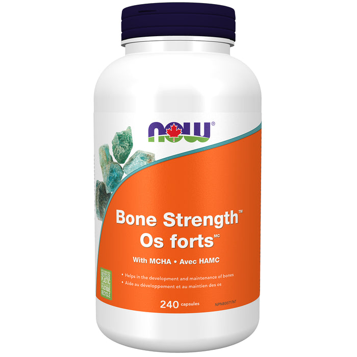 NOW Bone Strength With Mcha 240 Capsules