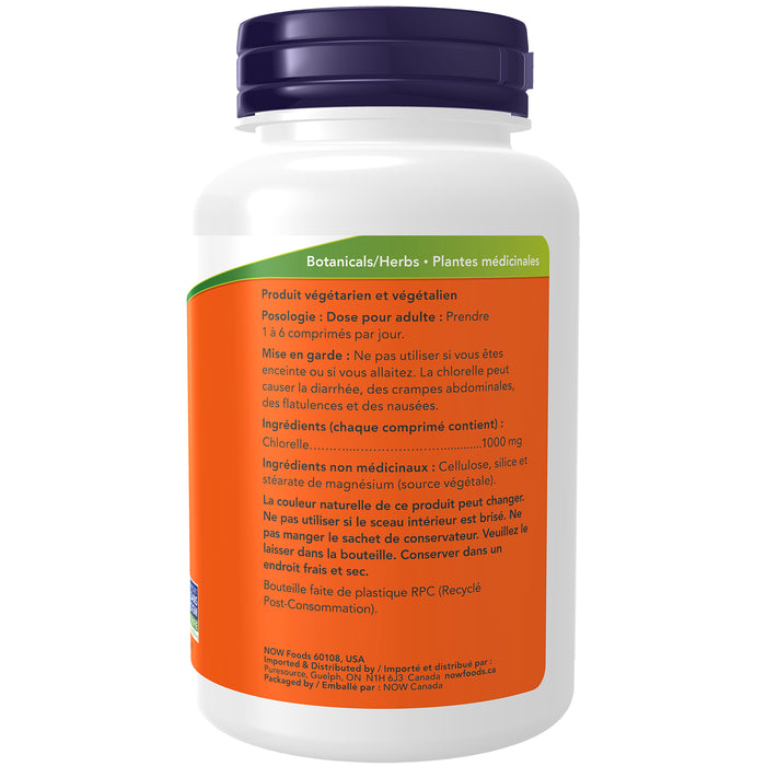 NOW Chlorella 1000mg 120 Tablets