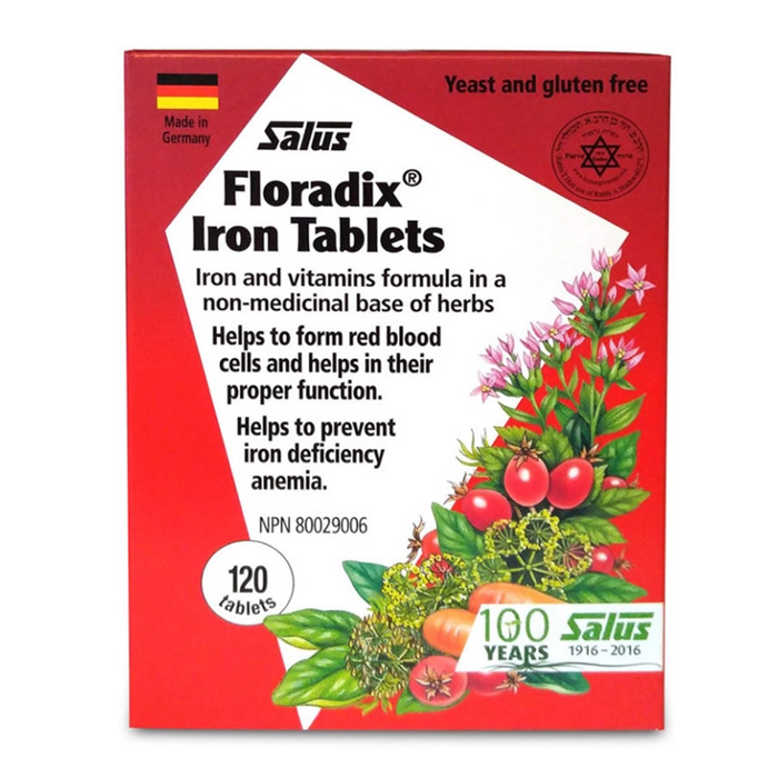 Salus Floradix Iron 120 Tablets