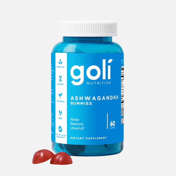 Goli Nutrition Ashwagandha Gummies 60 Gummies