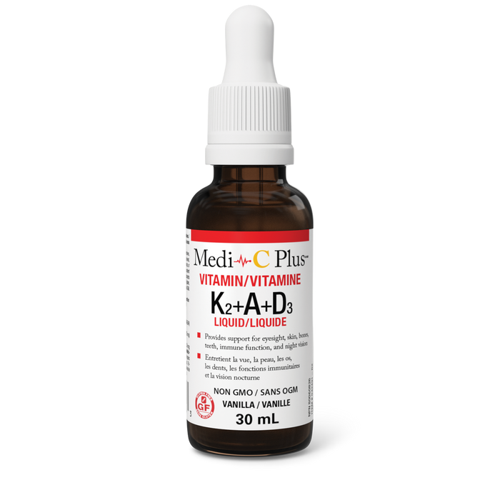 Medi-C Vitamin K2+A+D3 30 mL Liquid