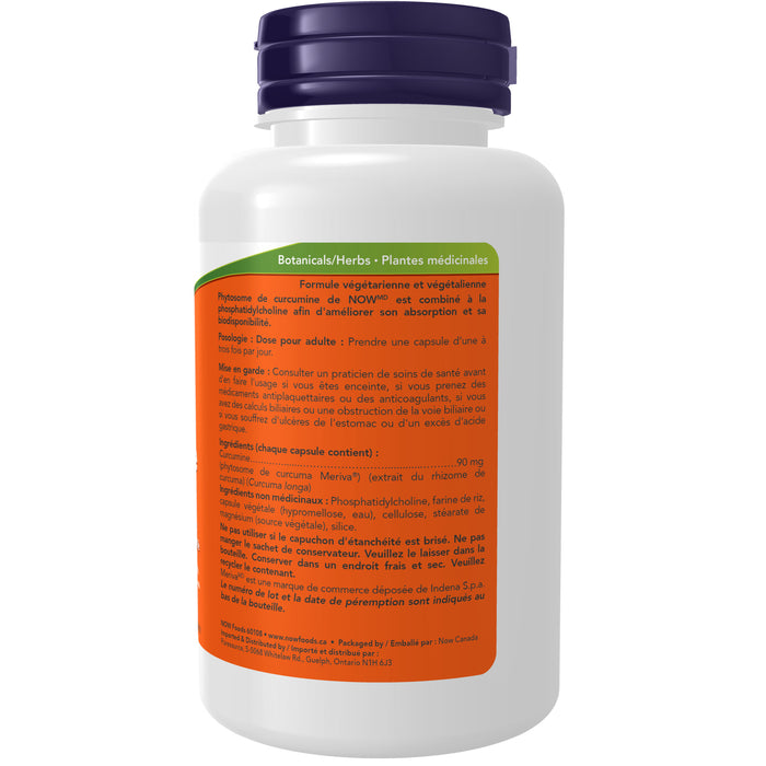 NOW Curcumin Phytosome 60 Veggie Caps