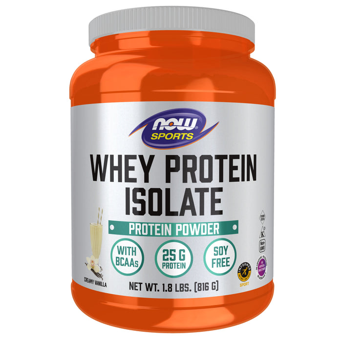 NOW Whey Protein Isolate Creamy Vanilla 816g