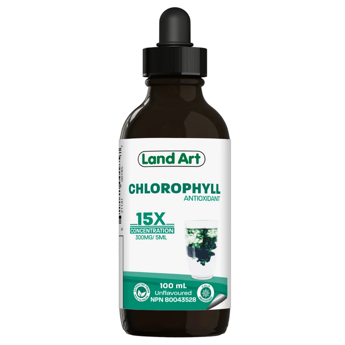 Land Art Chlorophyll Concentrated 15X Unflavoured 100mL