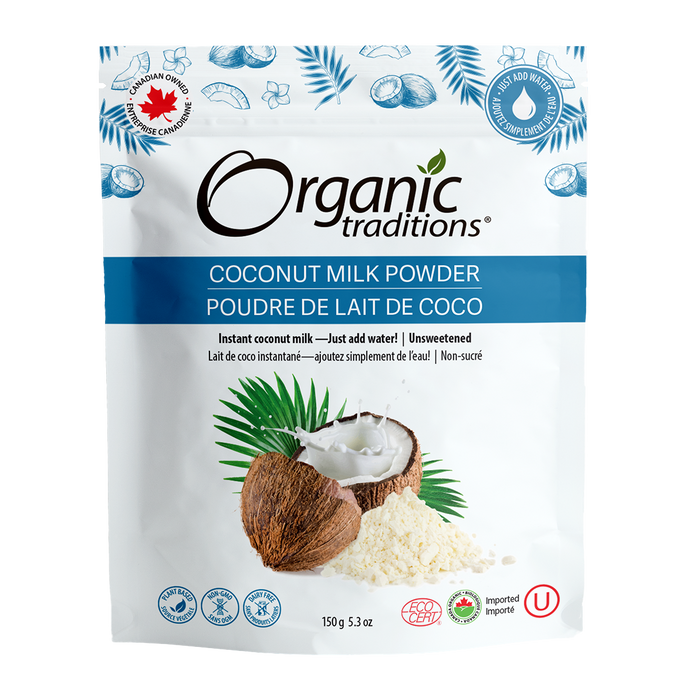 Organic Traditions Coconut Milk Powder 150g