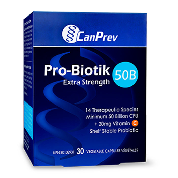 CanPrev Pro-Biotik 50B Extra Strength 30 v-caps