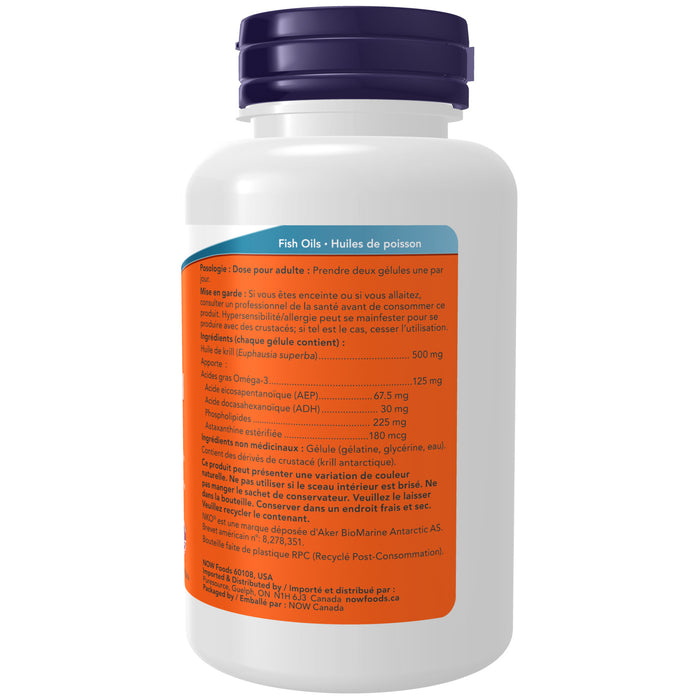 NOW Neptune Krill Oil 500mg 120 Softgels