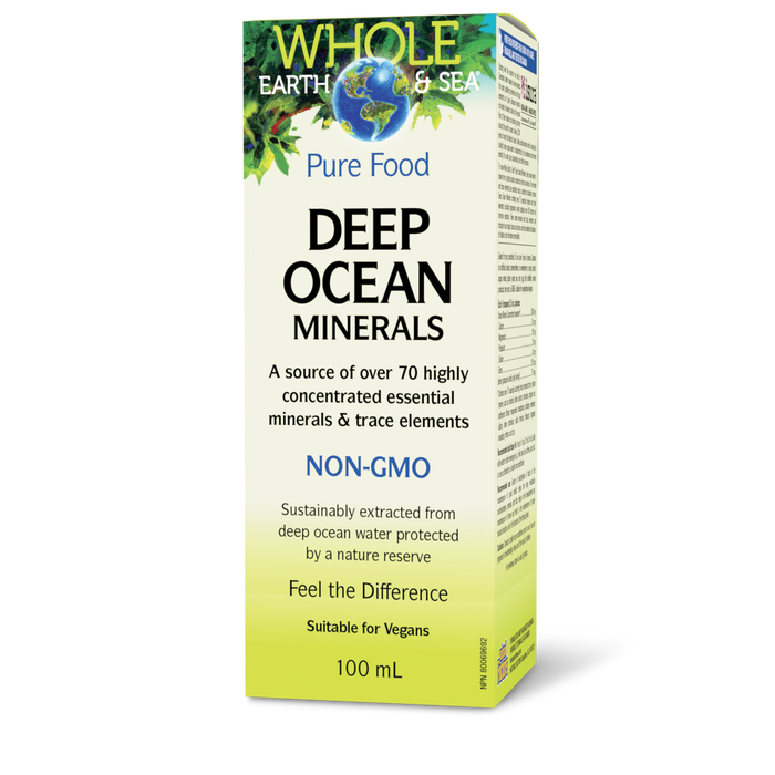 Whole Earth & Sea® Deep Ocean Minerals  100 mL Liquid