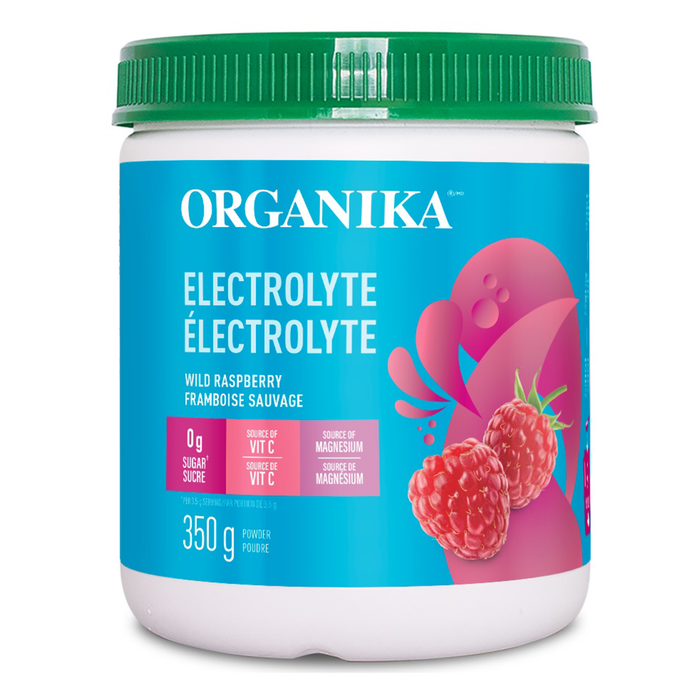 Organika Electrolyte Wild Raspberry 350g