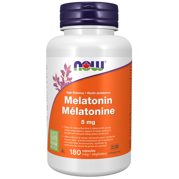 NOW Melatonin 10mg 100 Veggie Caps