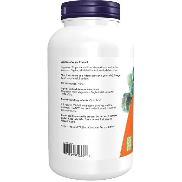 NOW Magnesium Bisglycinate 227g