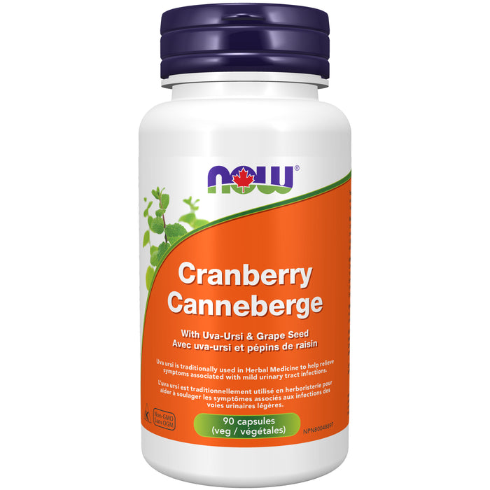 NOW Cranberry Extract 90 Veggie Caps