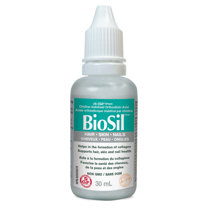 BioSil BioSil Choline-Stabilized Orthosilicic Acid Hair Skin Nails 30 mL Liquid