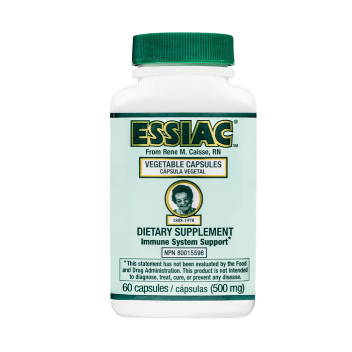 Essiac Herbal Capsules 500mg 60 Veggie Caps